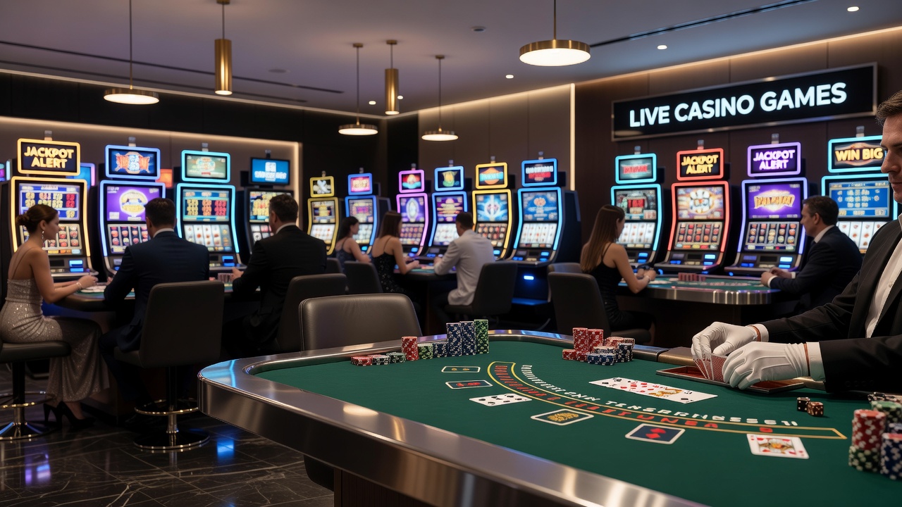 Live-Dealer-Tisch mit Roulette und interaktiven Spielern auf einem mobilen Gerät