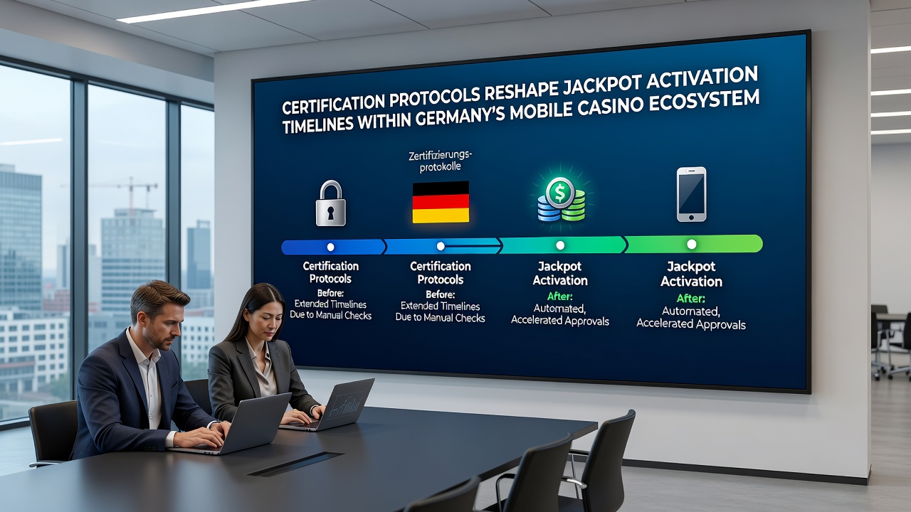 Mobile Casino-Schnittstellen mit zertifizierten Jackpot-Timelines