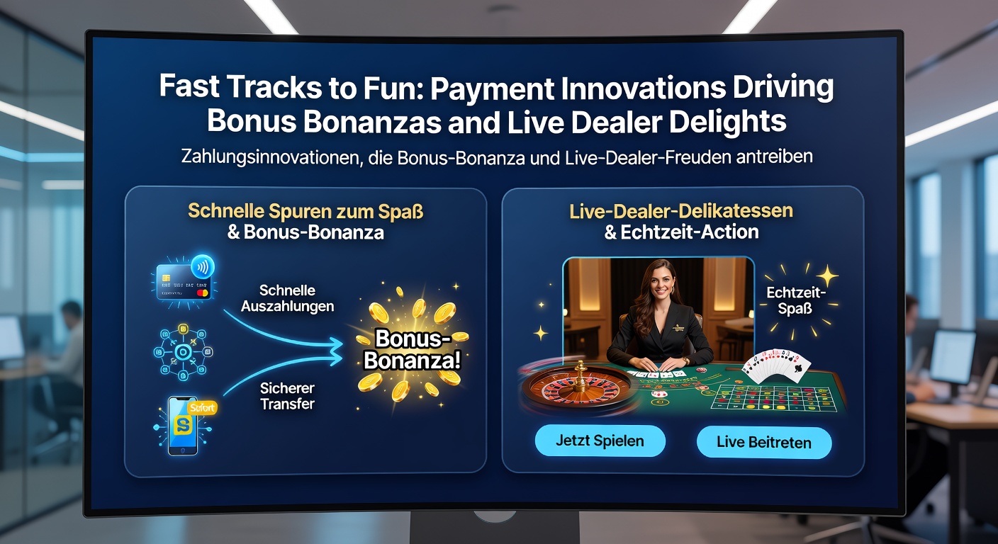 Live-Dealer-Tisch auf Mobile-Gerät mit Overlay von Zahlungs-Apps und explodierenden Bonus-Effekten