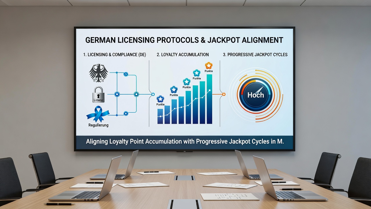 Illustration der technischen Synchronisation von Belohnungszyklen und Jackpot-Mechanismen in lizenzierten mobilen Slot-Umgebungen
