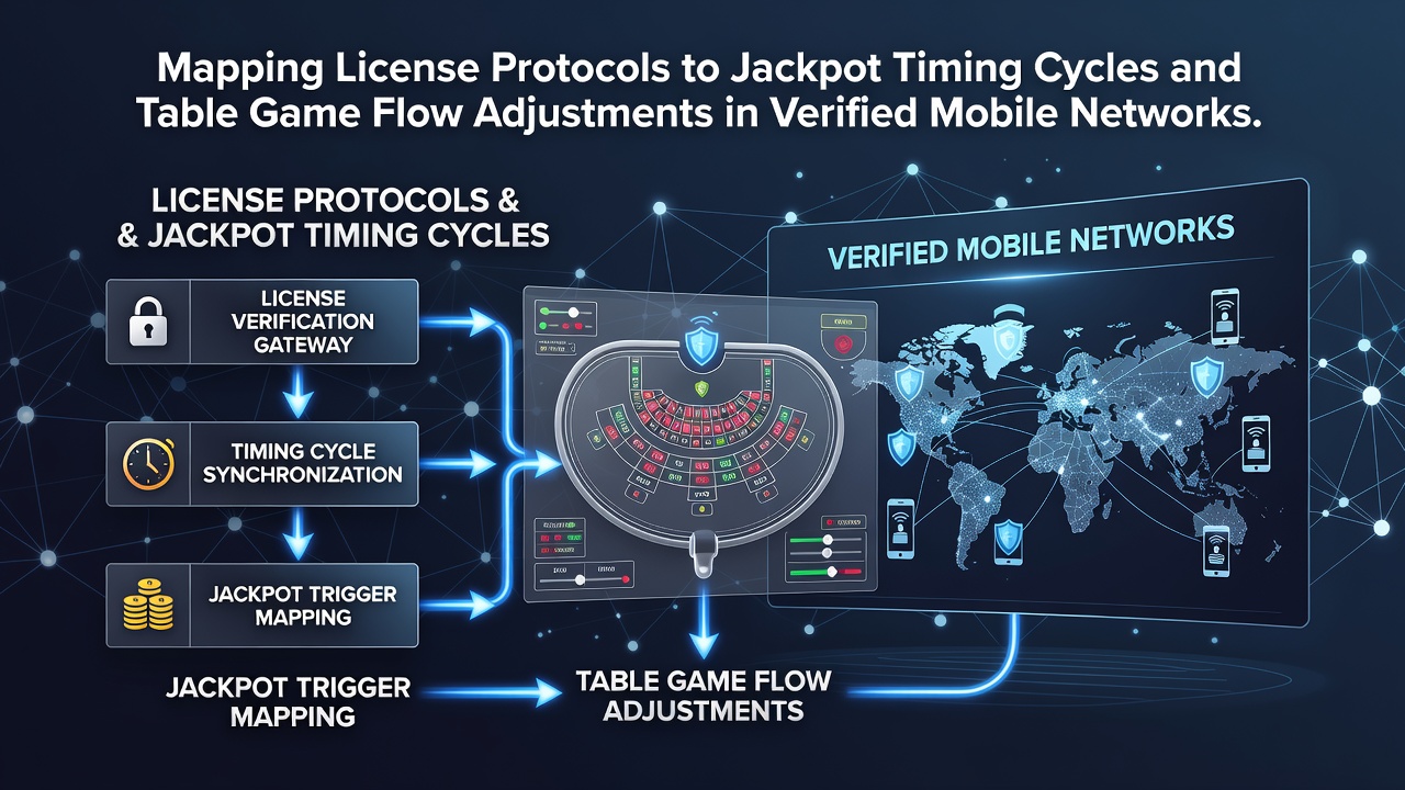 Visualisierung der Protokollzuordnung in mobilen Casino-Netzwerken mit Fokus auf Lizenz- und Timing-Elemente