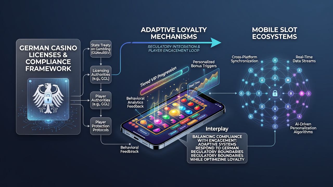Darstellung adaptiver Loyalitätsfunktionen in regulierten mobilen Casino-Apps
