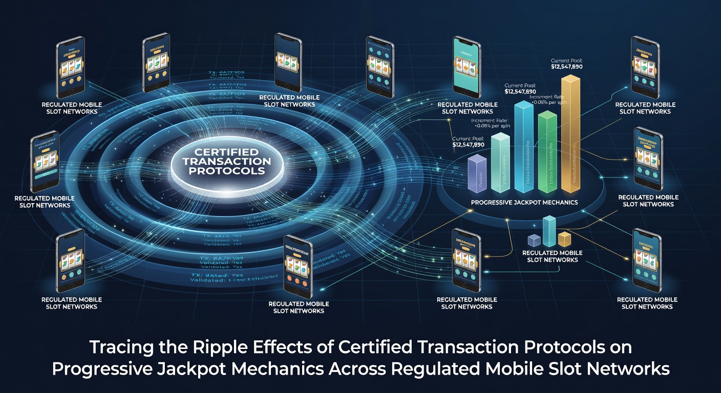 Illustration der Integration zertifizierter Transaktionsprotokolle in progressive Jackpot-Systeme mobiler Slot-Netzwerke